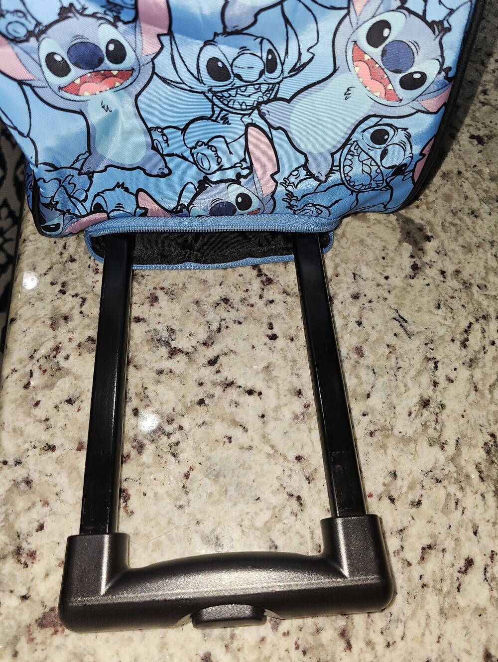 SOLD Disney Stitch Rolling Duffel Bag NWT - Picture 7 of 11